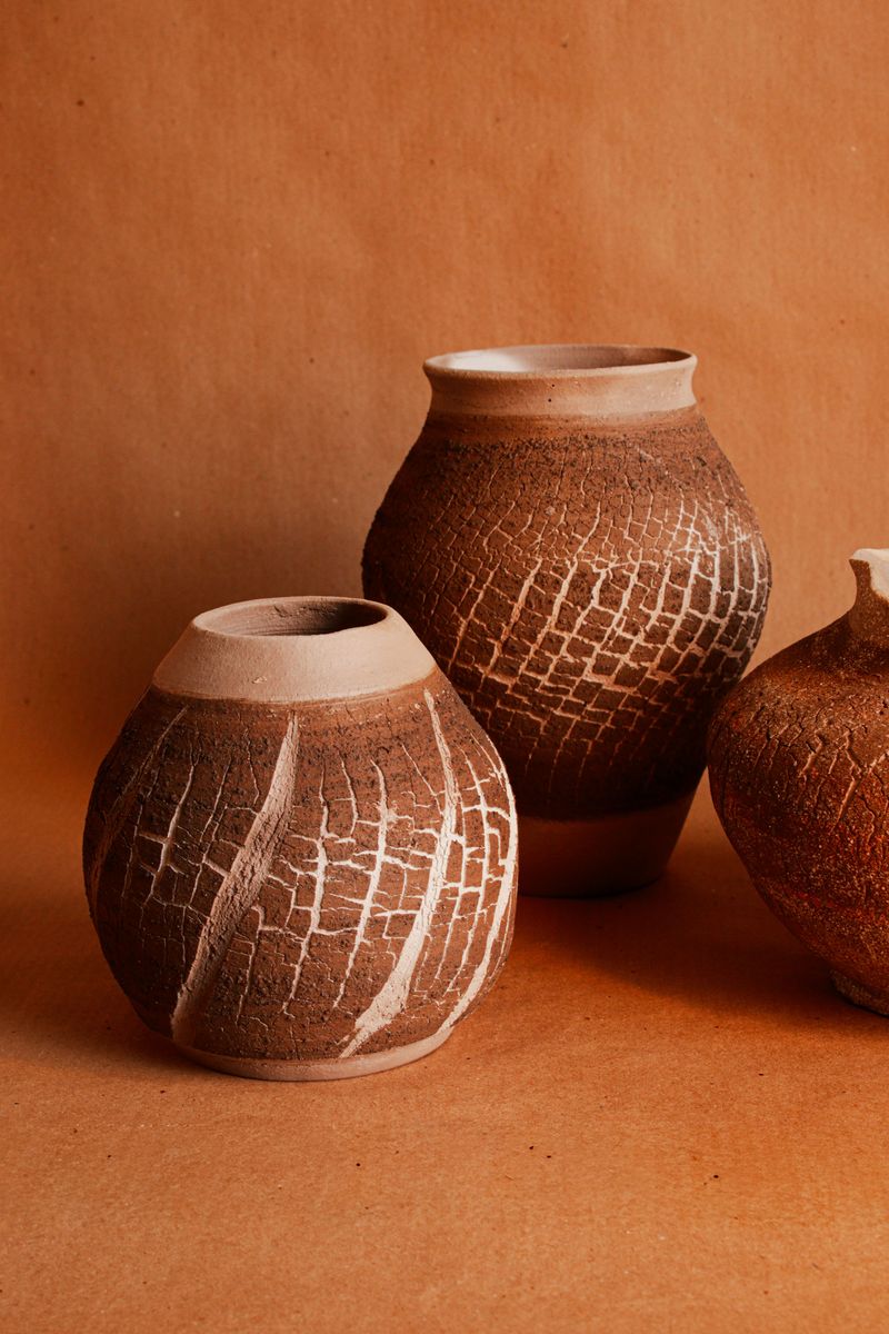 Forno pré-colombiano · Queima a lenha